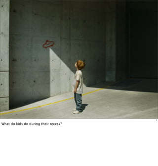 1

What do kids do during their recess?
 
