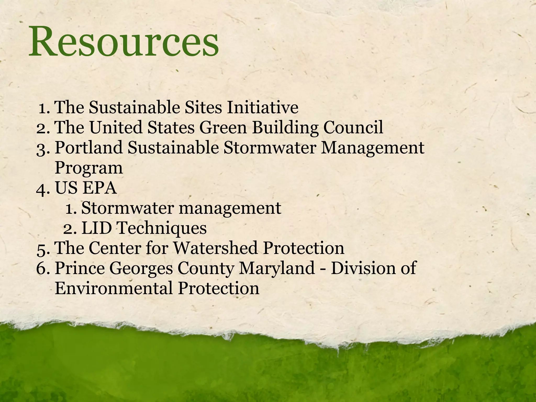 Sustainable site planning_basics | PDF