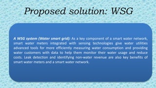 Sustainable solutions to water woes in india | PPTX