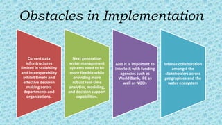 Sustainable solutions to water woes in india | PPTX