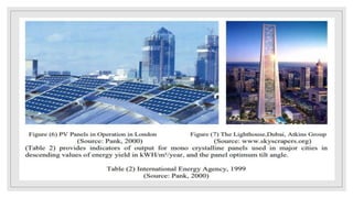Sustainable tall buildings | PPTX
