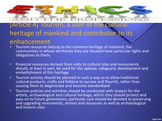 Ethics in tourism | PPTX