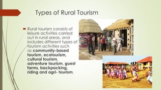 Exploring Sustainable Tourism Development in Rural Areas