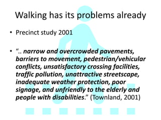 Sustainable Transport: Making Hong Kong a walkable city