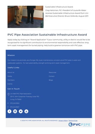 Sustainable Water Pipeline Infrastructure | PDF
