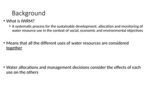 Sustainable water resources management .pptx
