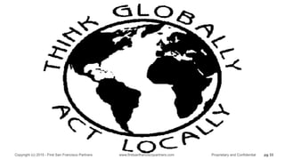 pg 33Copyright (c) 2015 - First San Francisco Partners www.firstsanfranciscopartners.com Proprietary and Confidential
 