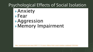 Sustaining Social Connections to Prevent Isolation Across Generations ...