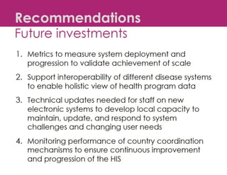 Sustaining the Impact: MEASURE Evaluation Conversation on Health Systems Strengthening