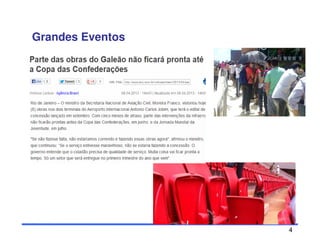 4
Grandes Eventos
 