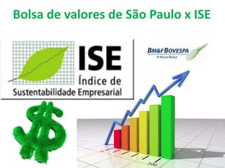 Bolsa de valores de São Paulo x ISE
 