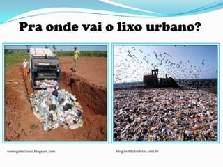 Pra onde vai o lixo urbano?




6omeganacional.blogspot.com   blog.institutoideias.com.br
 