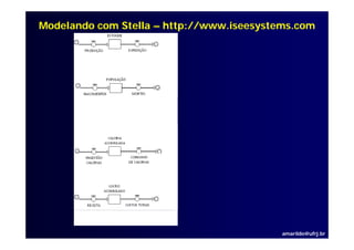Modelando com Stella – http://www.iseesystems.com




                                           amarildo@ufrj.br
 