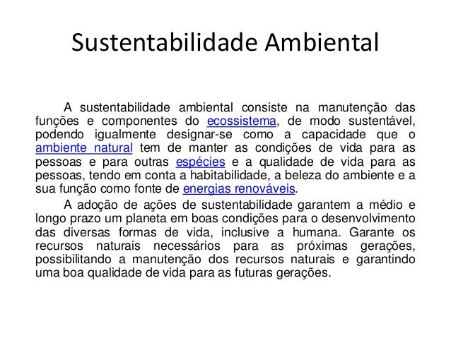 Importância da sustentabilidade O presente trabalho pretende apresentar uma abordagem sobre o tema SUSTENTABILIDADE NA CONSTRUÇAO CIVIL através de casos reais pois as Este trabalho apresentará a partir do processo evolutivo dos conceitos de proteção ambiental. Sustentabilidade na construção civil.