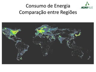 Consumo de Energia
Comparação entre Regiões
 