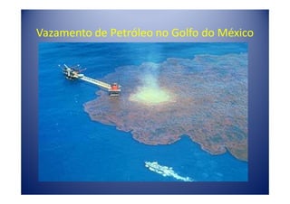 Vazamento de Petróleo no Golfo do México
 