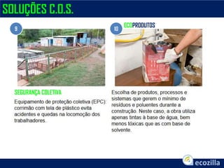 SOLUÇÕES C.O.S.
9 10
SEGURANÇA COLETIVA
ECOPRODUTOS
 