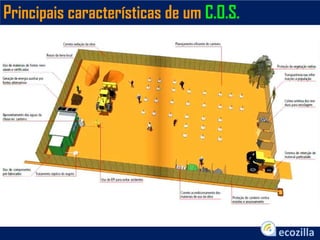 Principais características de um C.O.S.
 