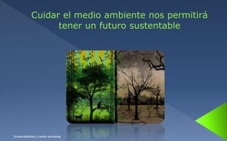 Sustentabilidad y medio ambiente
 