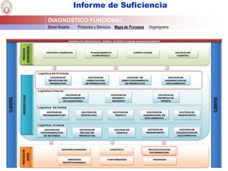 DIAGNOSTICO FUNCIONAL
Breve Reseña Productos y Servicios Mapa de Procesos Organigrama
Informe de Suficiencia
 