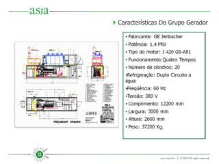    Características Do Grupo Gerador 