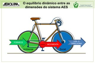 AmbientalEconômicaSocialO equilíbrio dinâmico entre as dimensões do sistema AESUSA  E DIRECIONAFORNECEMOVIMENTA