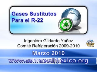 Ingeniero Gildardo Yañez Comité Refrigeración 2009-2010 