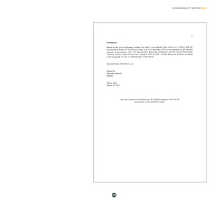 SUSTAINABILITY REPORT 2014
143
 
