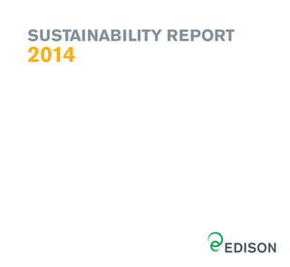 SUSTAINABILITY REPORT
2014
 