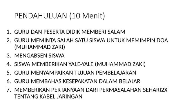 SUSUNAN RUNDOWN DI LAB (1 DALAM PEMBELAJARAN).pptx