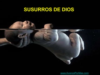 SUSURROS DE DIOS
www.AvanzaPorMas.com
 