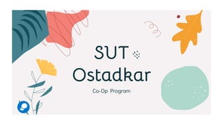 Co-Op Program
SUT
Ostadkar
 