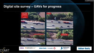 20
Digital site survey – UAVs for progress
 
