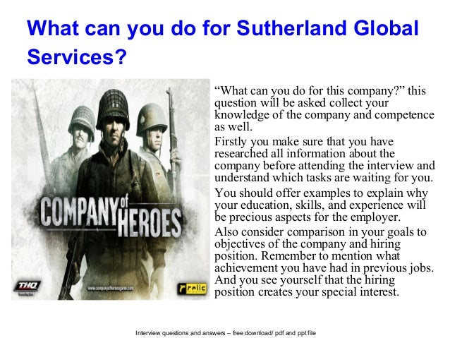 Sutherland Global Services Interview Questions And Answers Sutherland Global Services Interview Questions And Answers
