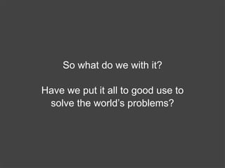 Smaller, Flatter, Smarter