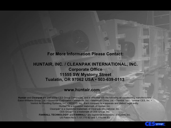 Sutter Hospital: Vane-Axial Conversion to Huntair FANWALL Technology(…