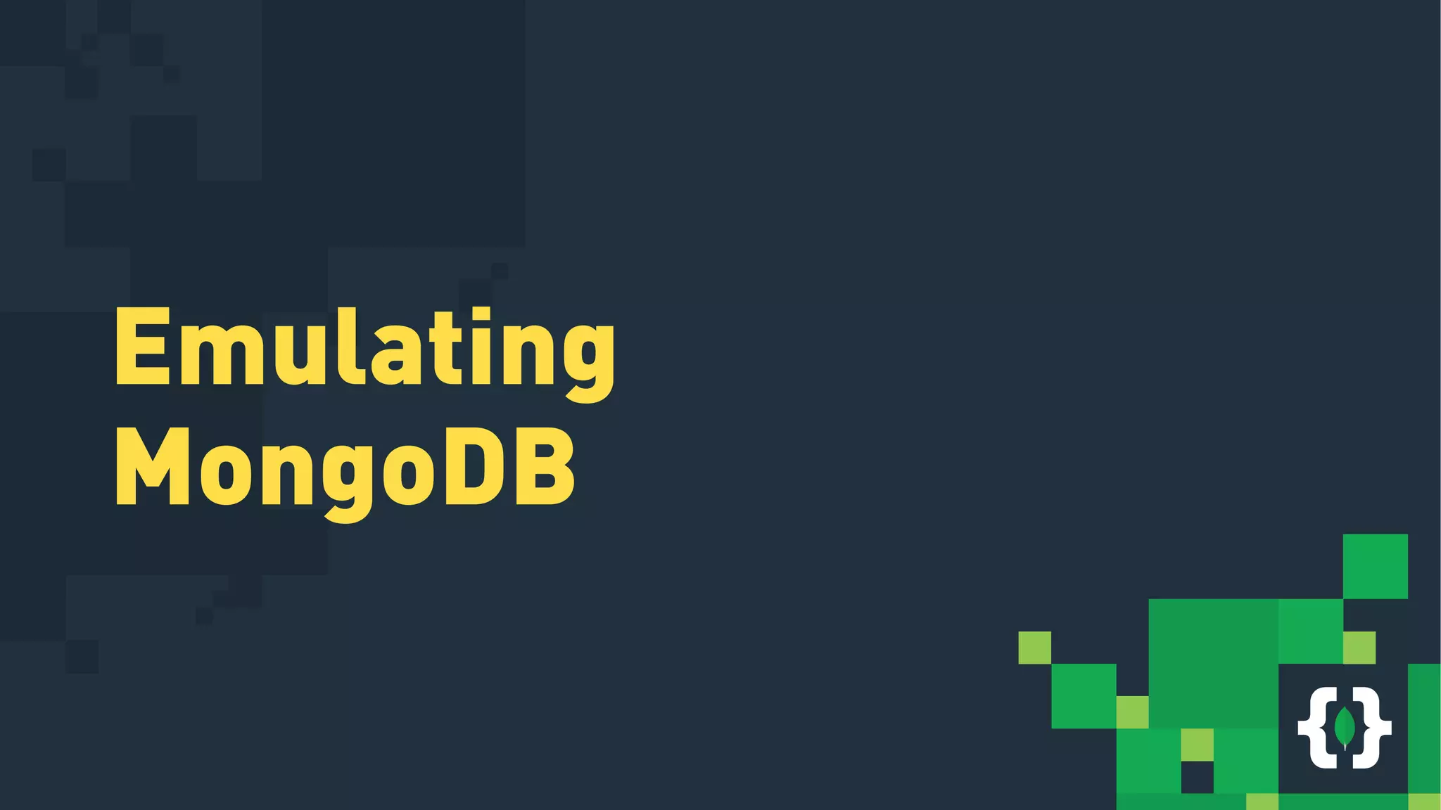 MongoDB World 2019: MongoDB Atlas Data Lake Technical Deep Dive | PPT