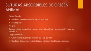 Suturas | PPTX