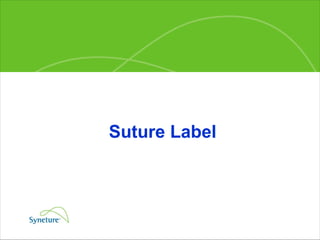 Suture Label   