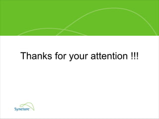 Thanks for your attention !!! 