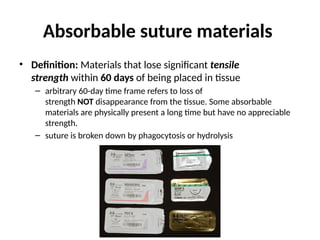 Suture-Materials-ppt.pptx. j | PPTX