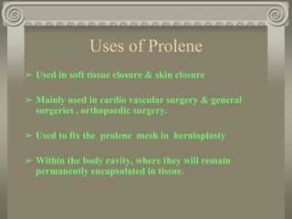 Surgical suture material | PPTX