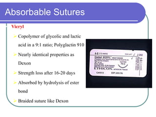sutures and suturing technique | PPTX