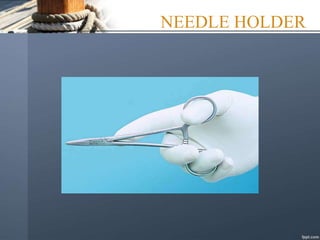 NEEDLE HOLDER
 