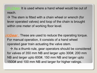 different types of cycle valves