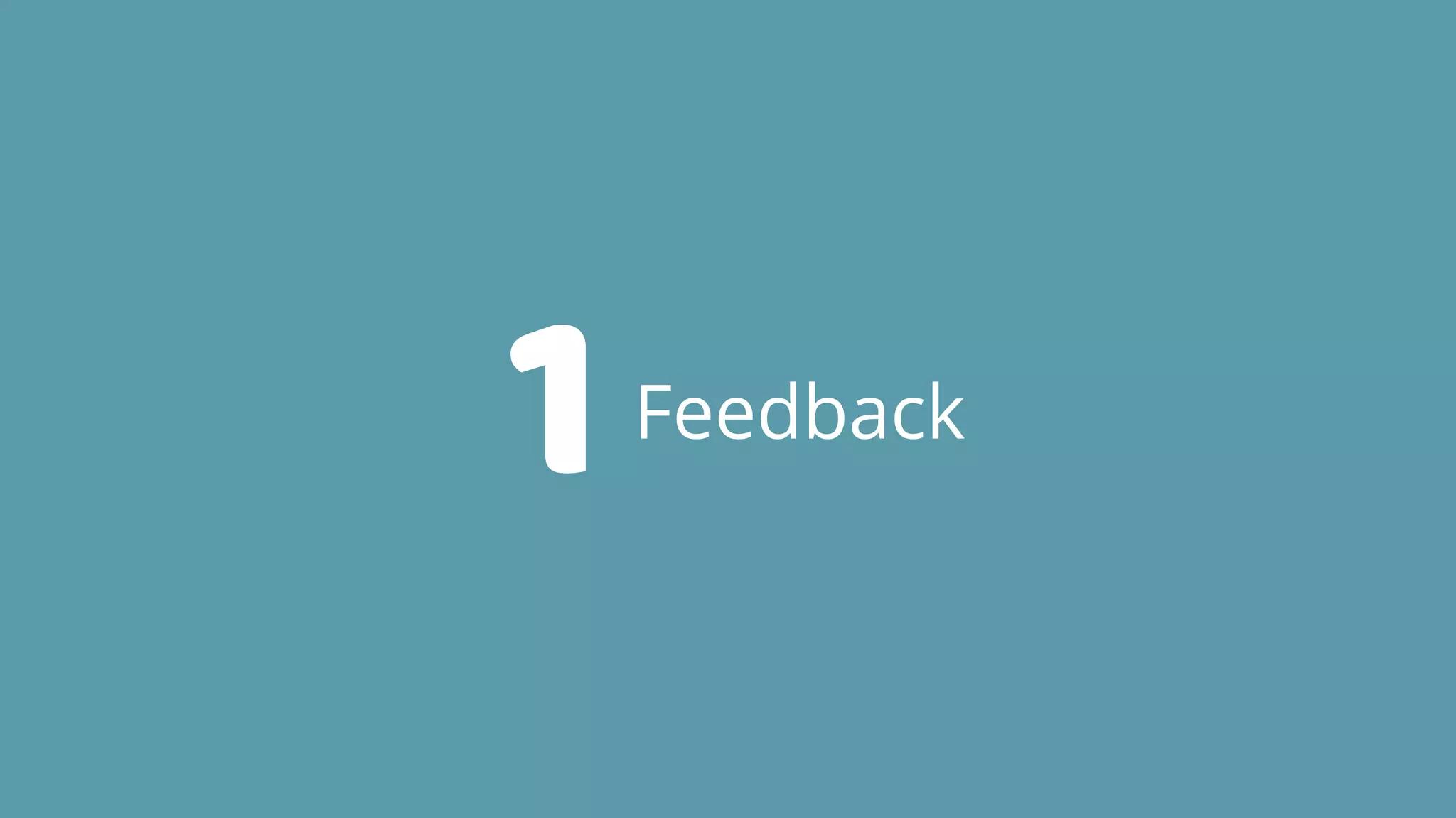 Feedback1
 