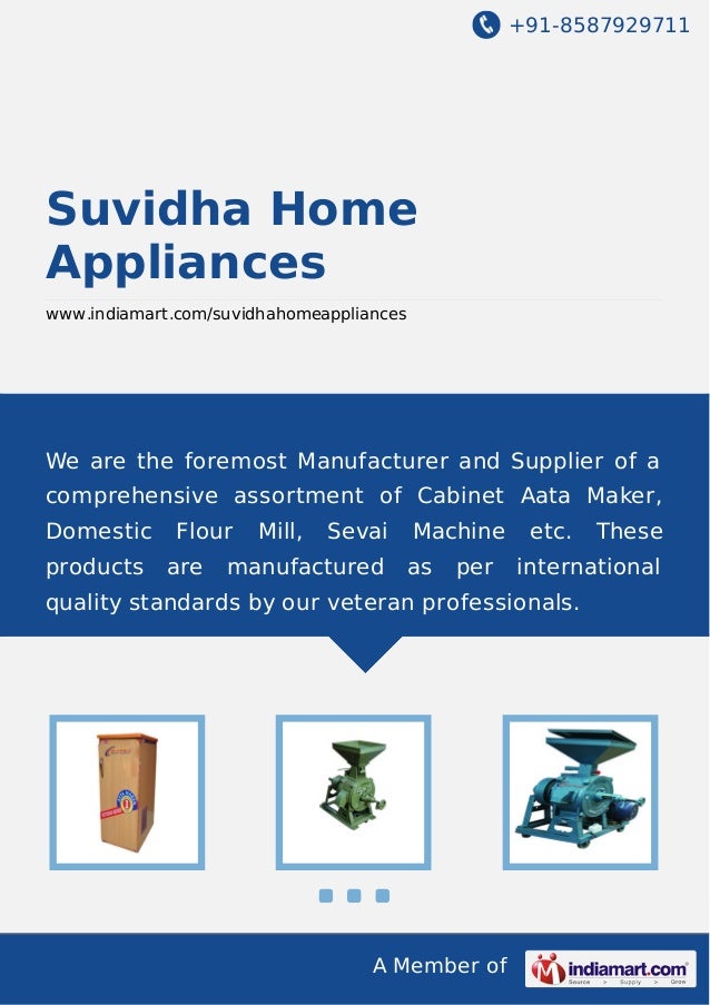 Suvidha Home Appliances, Ahmedabad, Aata Maker
