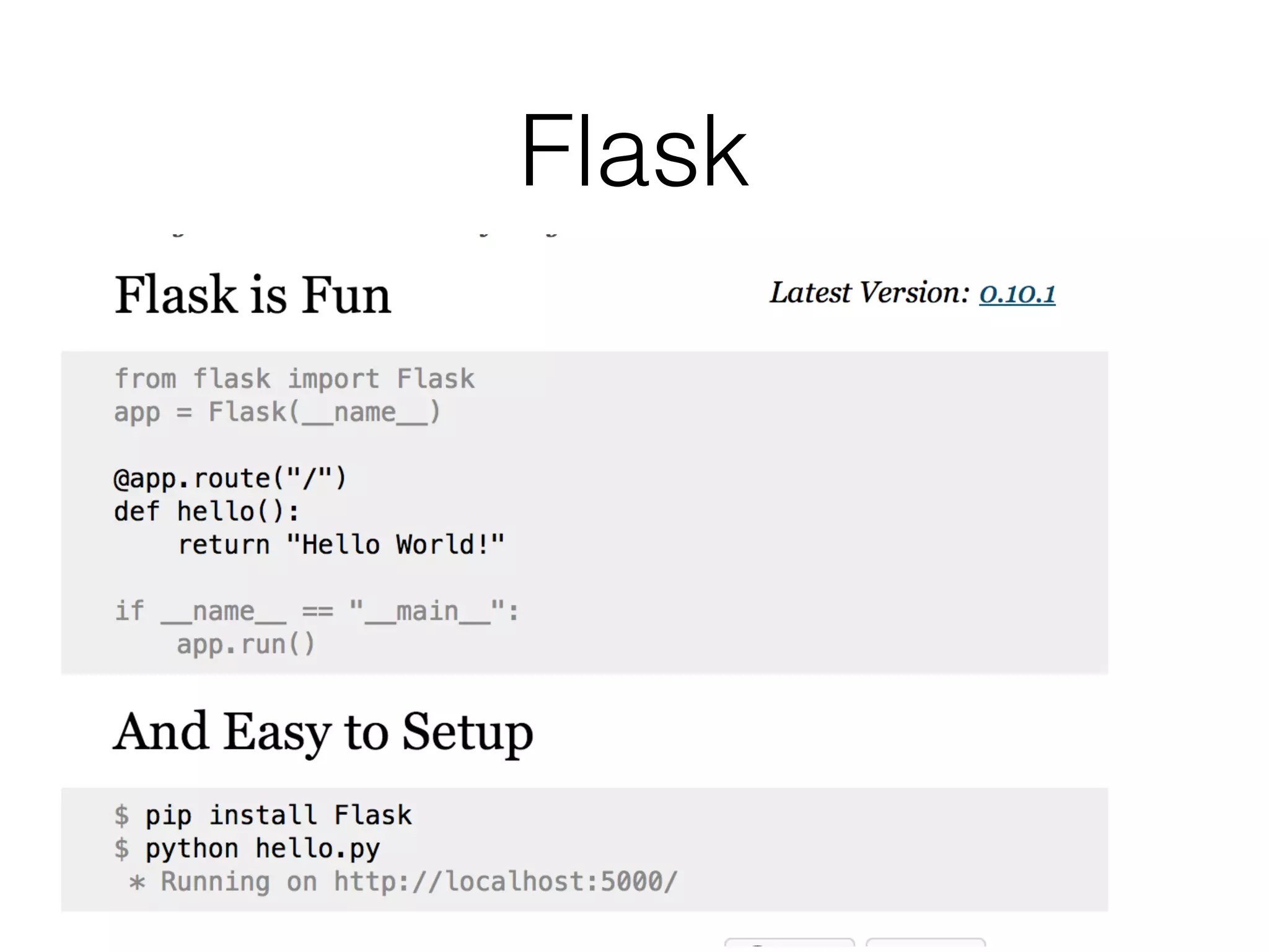 Flask
 