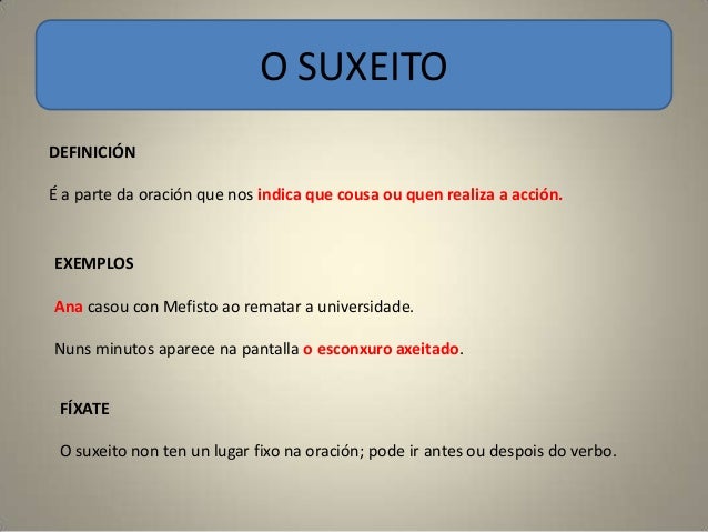 Suxeito e predicado (con animación)