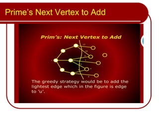 Prim's algorithm | PPTX